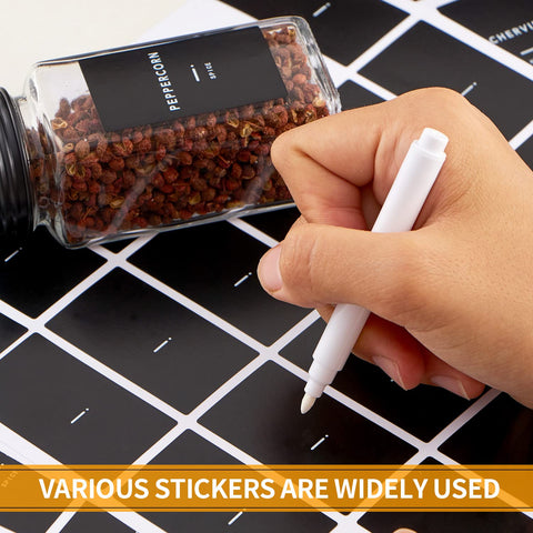 Skiileor two-style shaker lids fit powder and grain spices