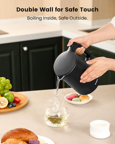 SKOBOIL stainless steel liner close up with no plastic contact