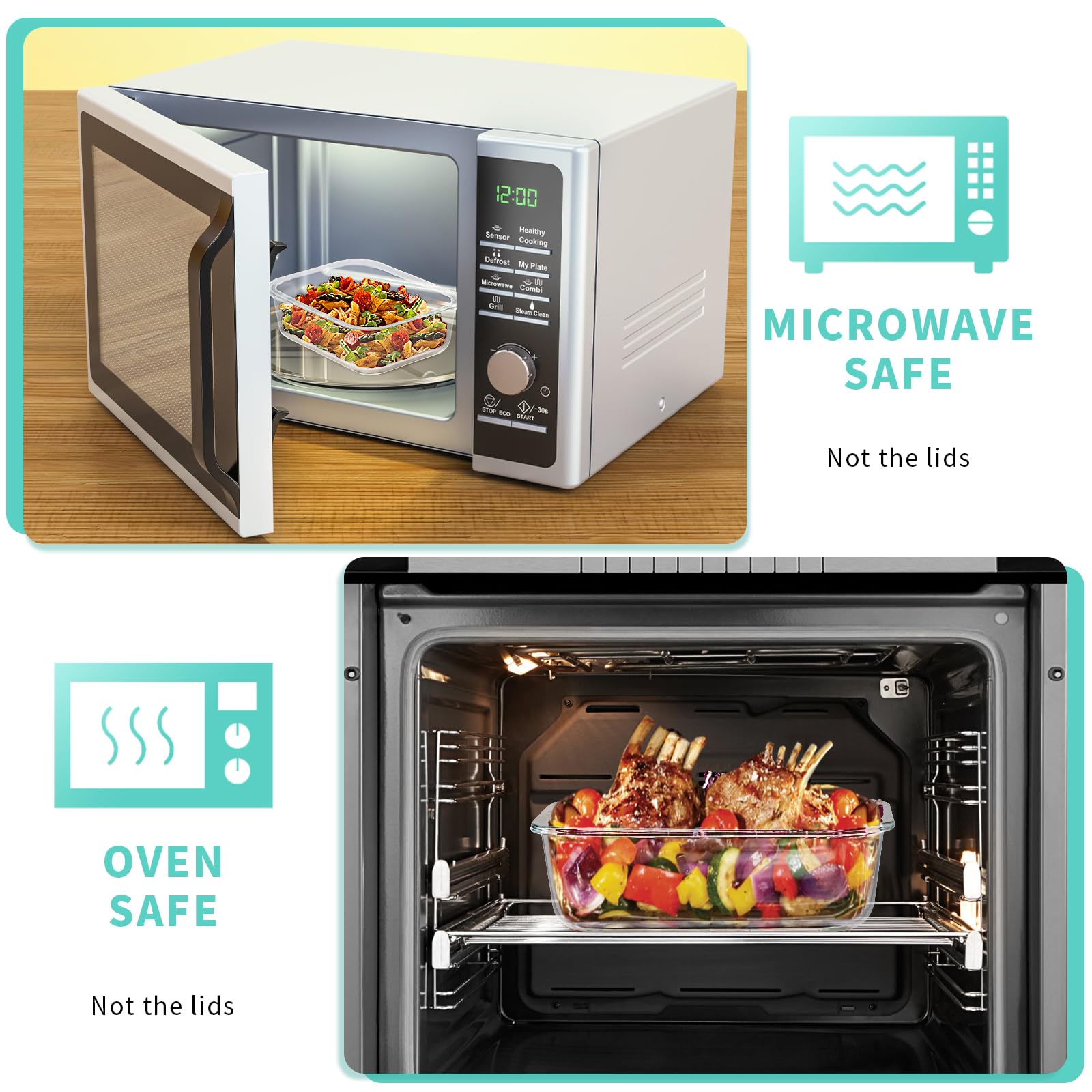 Skroam borosilicate glass is durable for daily use.