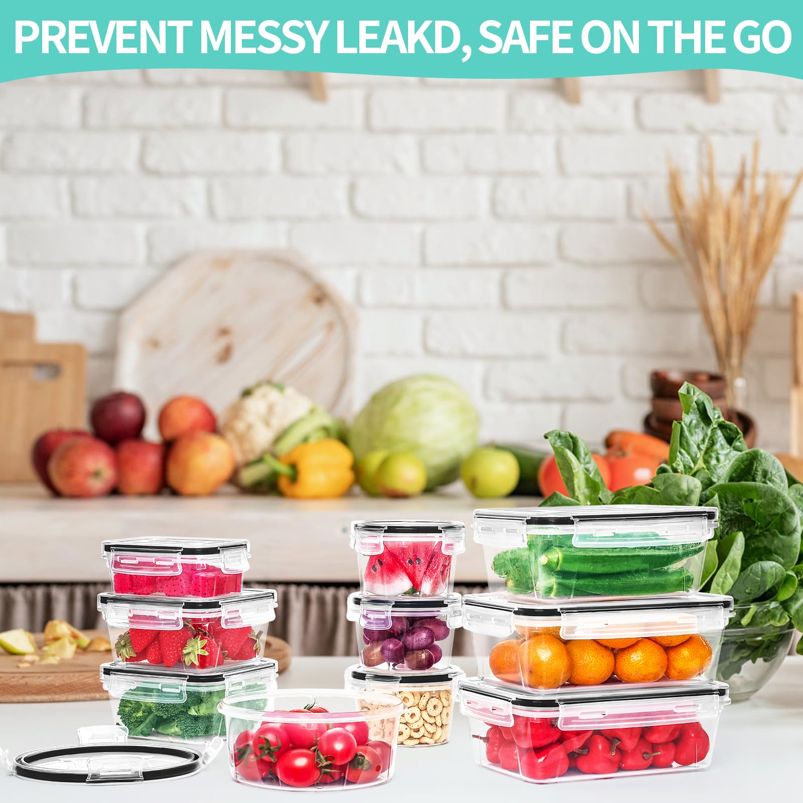 Skroam meal prep and travel-ready containers for on-the-go meals