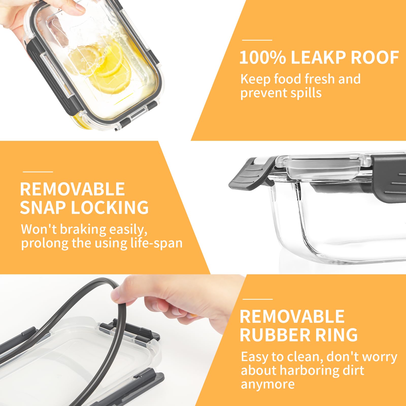 Skroam removable silicone seals demonstrate airtight storage capability