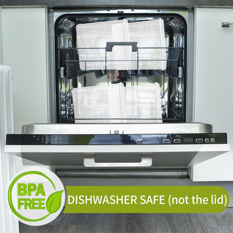 Skroam canister bodies dishwasher-safe for easy cleaning.