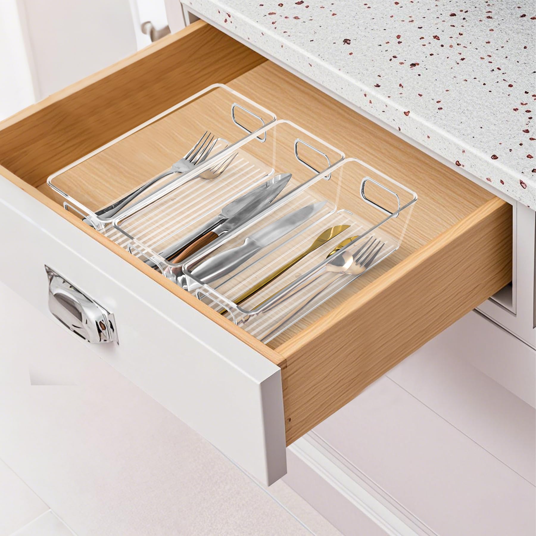 SKTKSE large and small bins with built-in handles