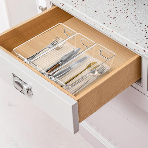 SKTKSE large and small bins with built-in handles
