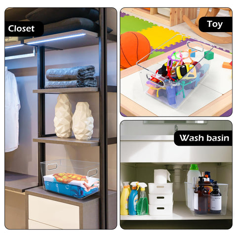 SKTKSE durable odorless plastic bins resist stains in busy kitchens