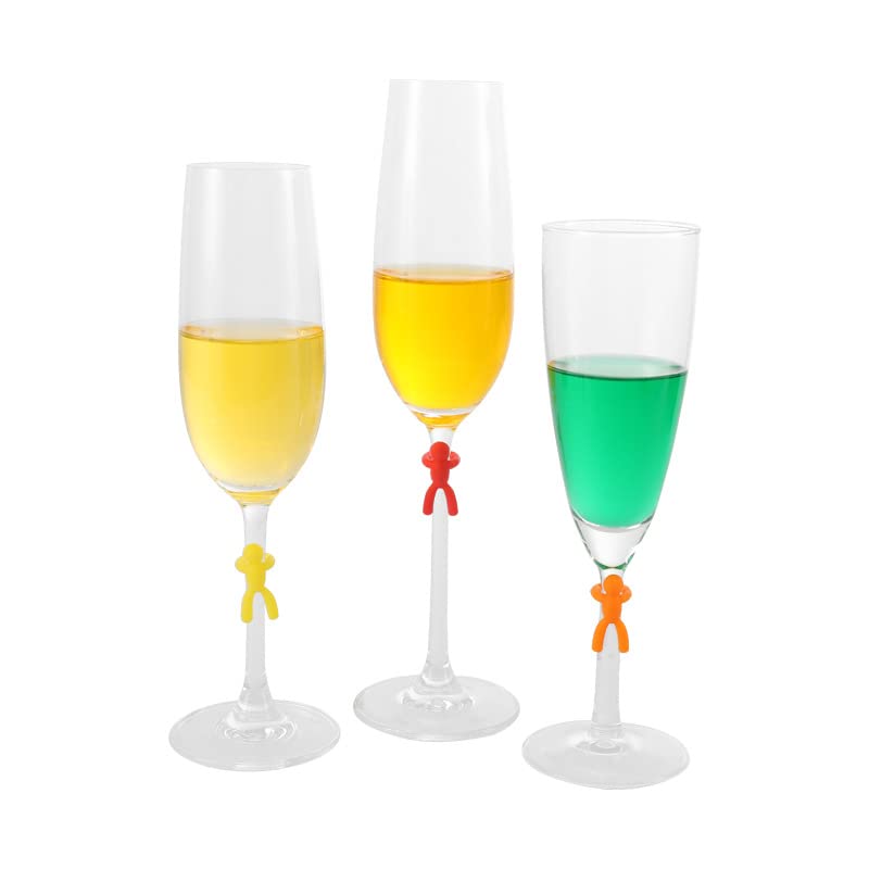 SKULL FISH party tags for champagne and cocktails help guests identify drinks