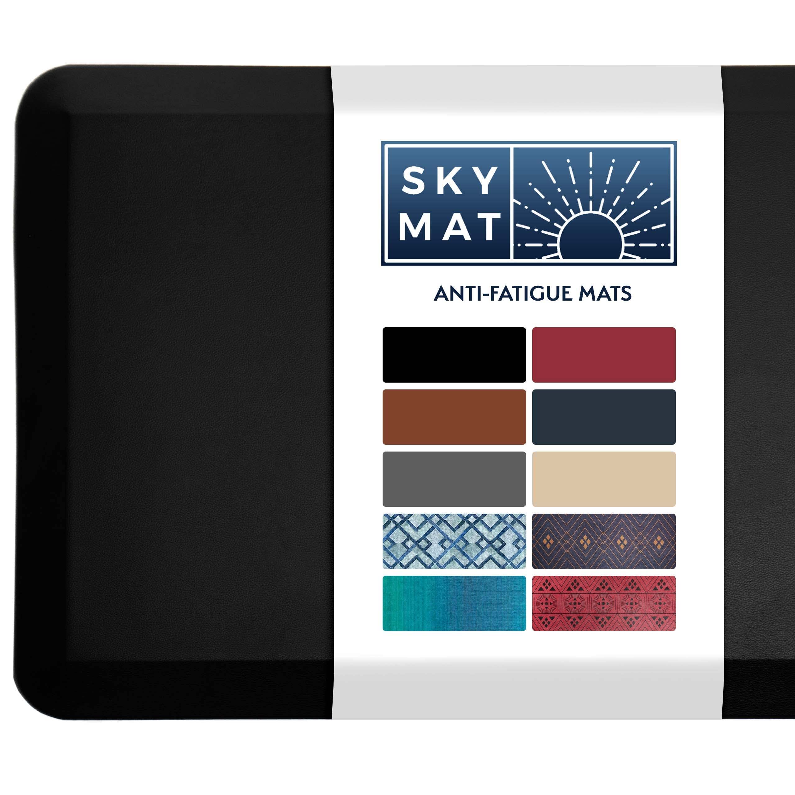 Sky Solutions Anti Fatigue Mat front view in kitchen for comfortable standing