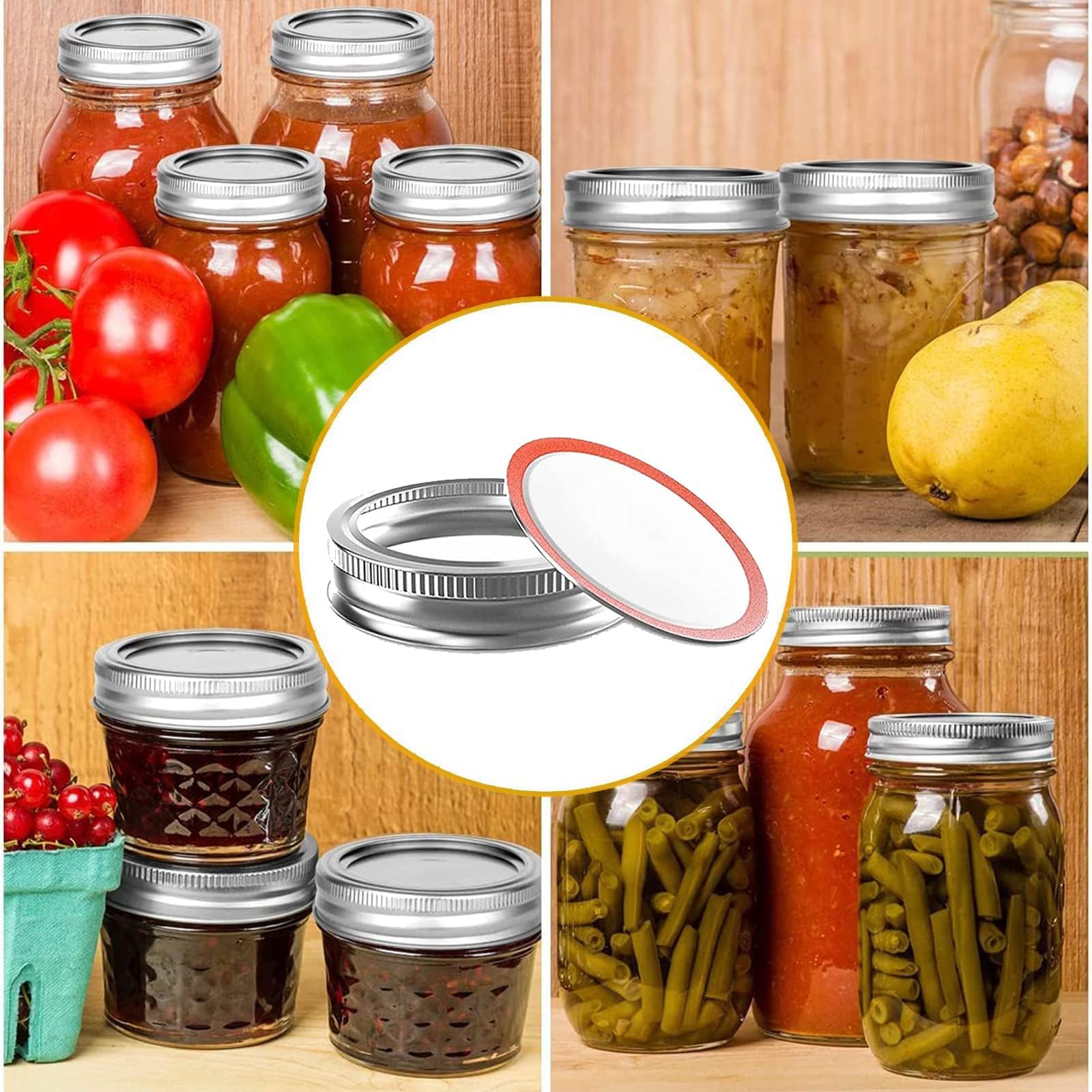 SKYBD food-grade metal lids provide safe, sturdy closures