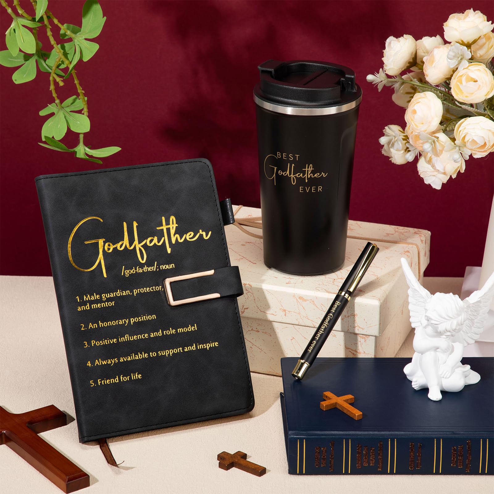 Skybooly godfather tumbler-in-use keeps beverages ready for daily routines