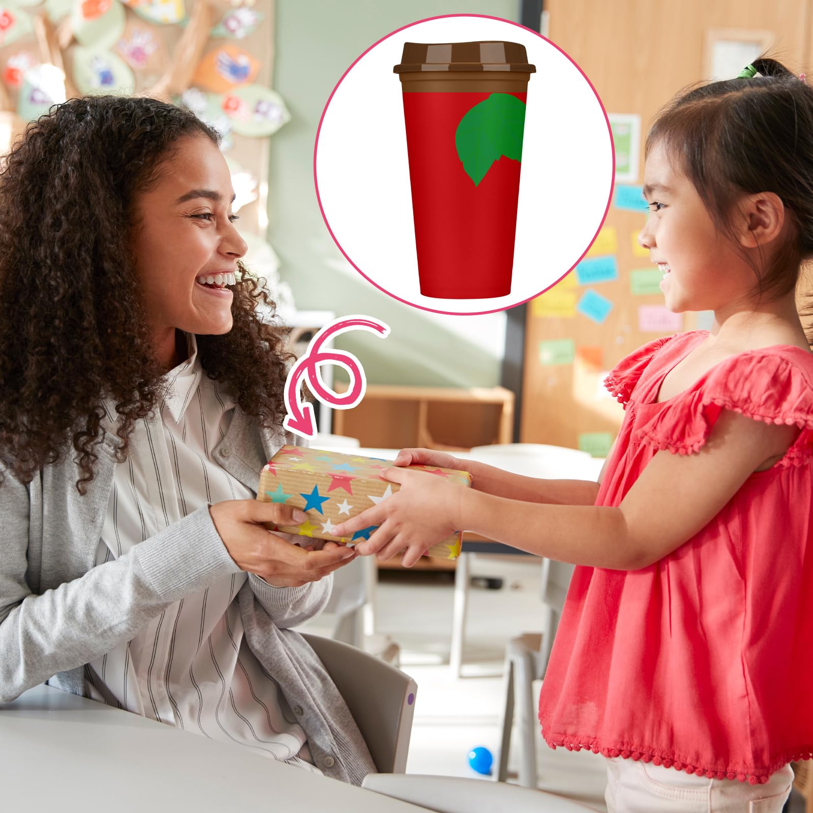 Skylety 16oz cups convenient for water, juice, or milk at events.