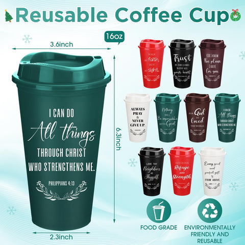 Skylety 16oz tumbler with lid for reusable daily coffee