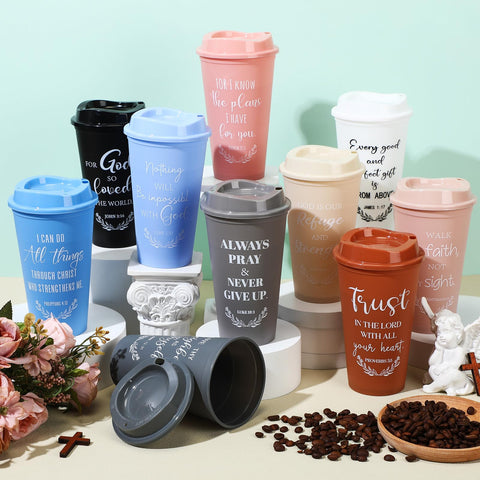 Skylety Bible verse design tumbler with inspirational quotes on the cup