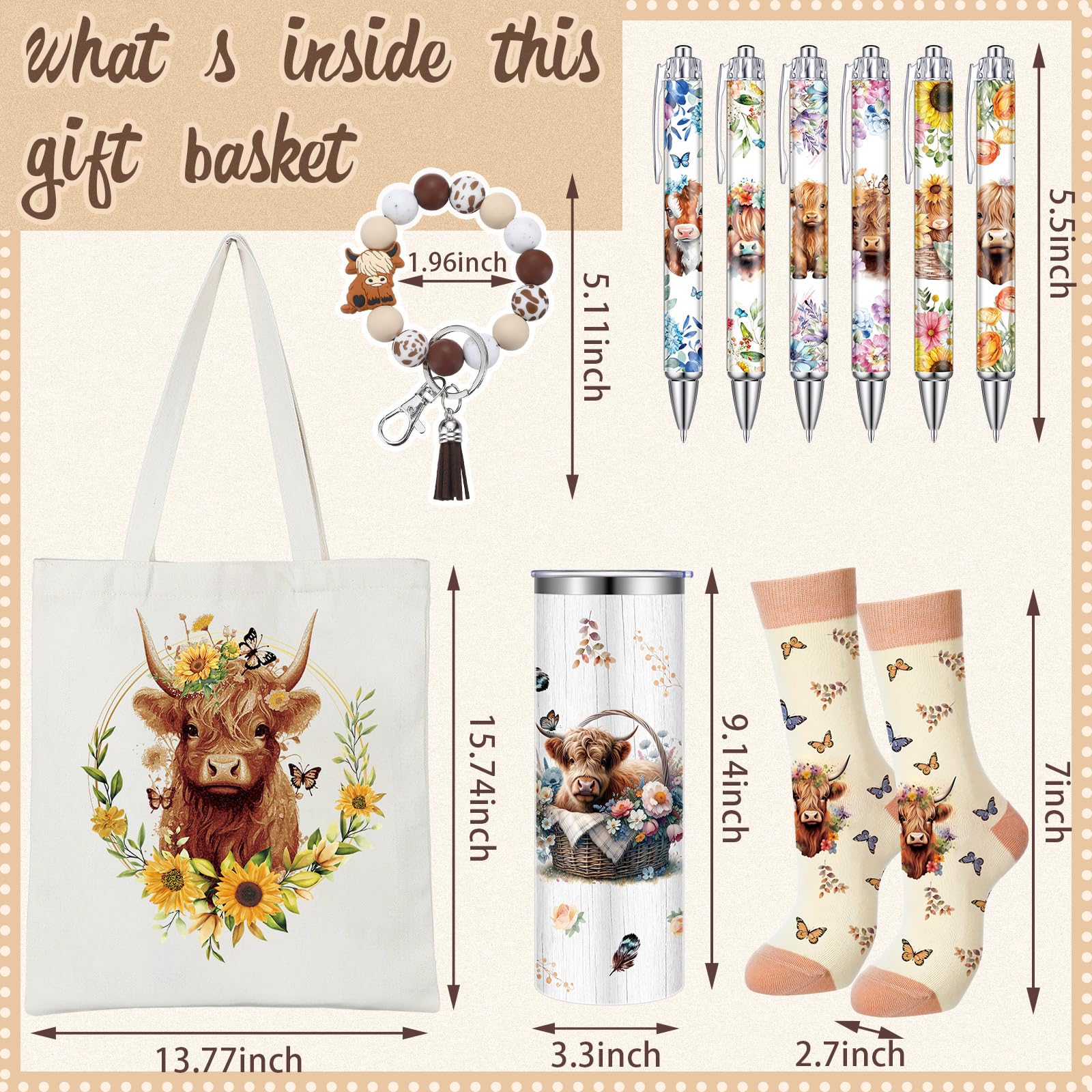 Skylety Highland Cow socks for comfortable everyday wear