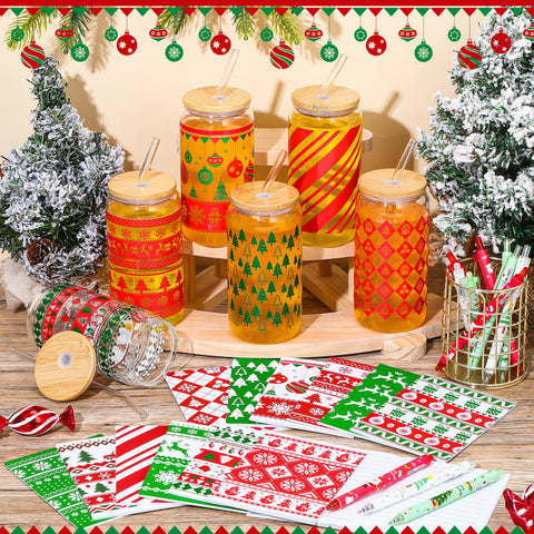 Skylety festive setup showing party favors for holiday events.