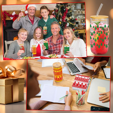 Skylety gift set shown for both office and home use during holidays.