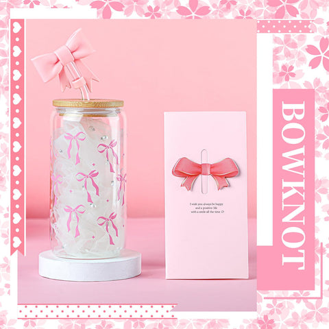 Skylety pink bow gift set silky eye mask for rest