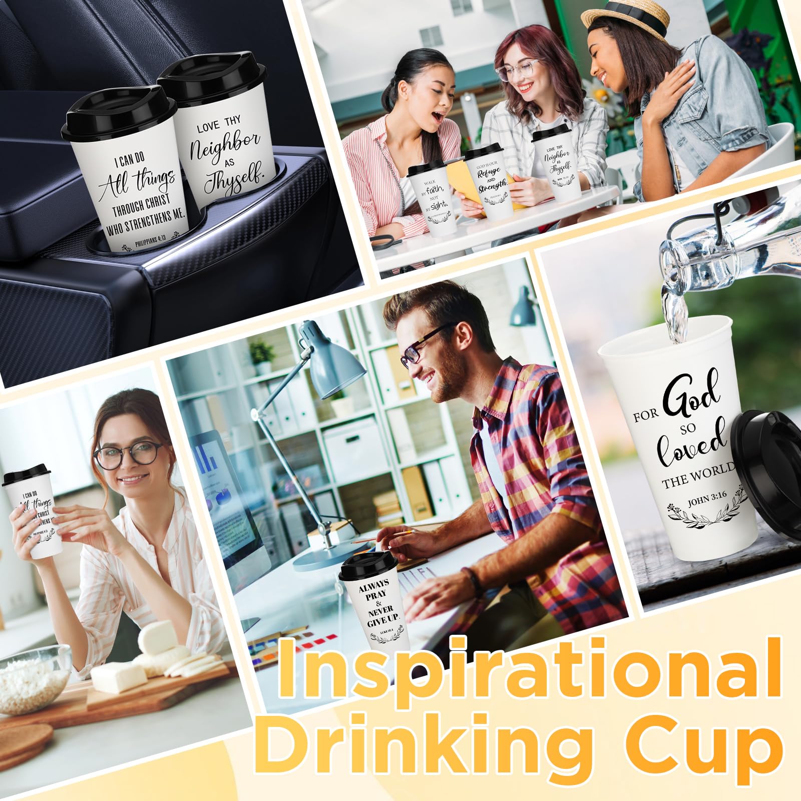 Skylety portable gift tumbler ideal for holidays and church gatherings