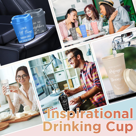 Skylety spill-resistant lid tumbler shown with secure seal