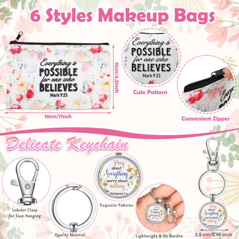 Skylety stainless steel keychains add faith-inspired style for every day.