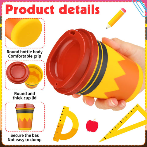 Skylety 12oz tumbler with apple motif, perfect for appreciation gifts.
