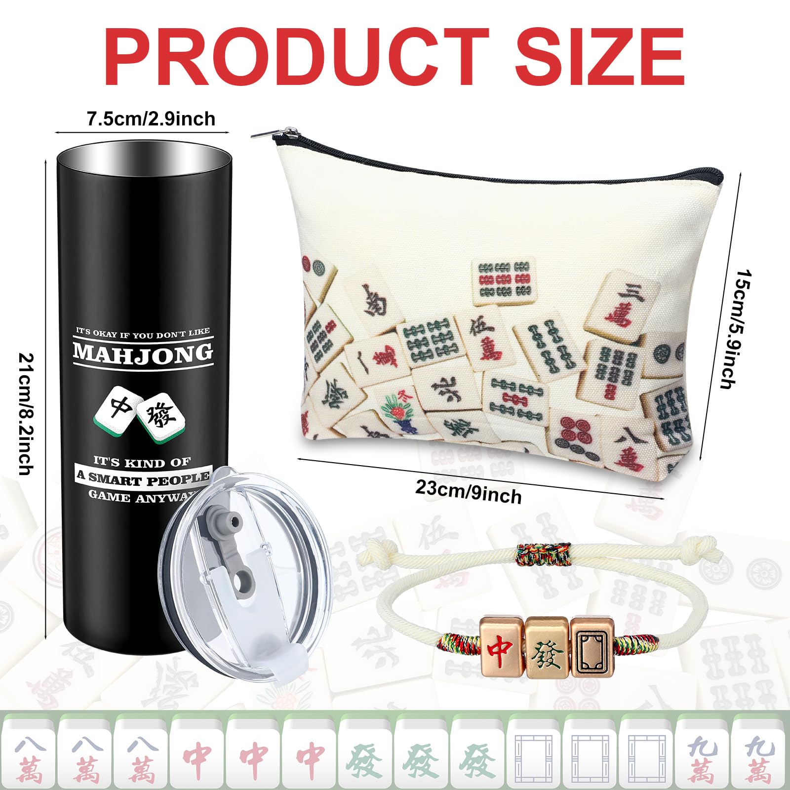 Skylety Valentine Mahjong gift set box shows ready-to-gift versatility.