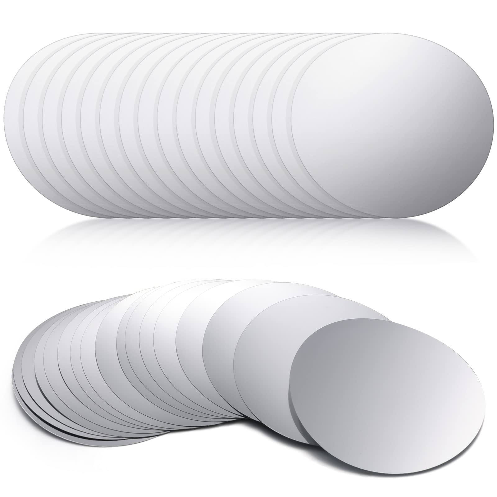 Skyley 120-piece silver wine pourer discs pack for easy, controlled pours.