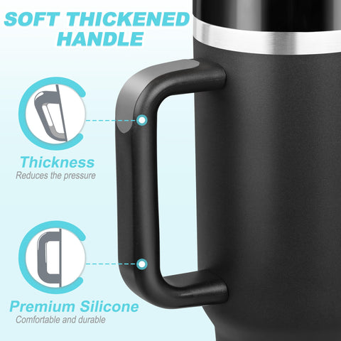 Skywerc tapered design fits most car cup holders for easy transport.