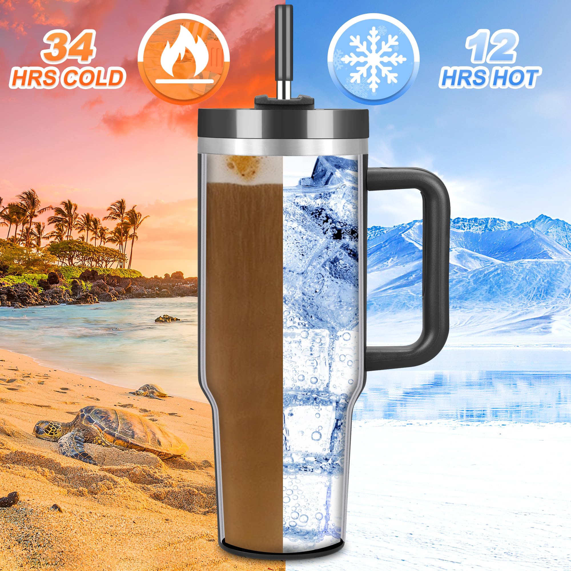 Skywerc two-in-one lid with straw and spout enables flexible sipping.