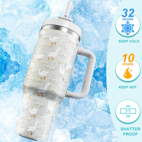 Skywerc vacuum insulated double-wall keeps beverages hot or cold.