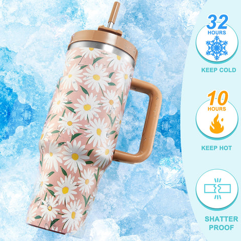 Skywerc vacuum insulated double-wall keeps drinks cold or hot longer