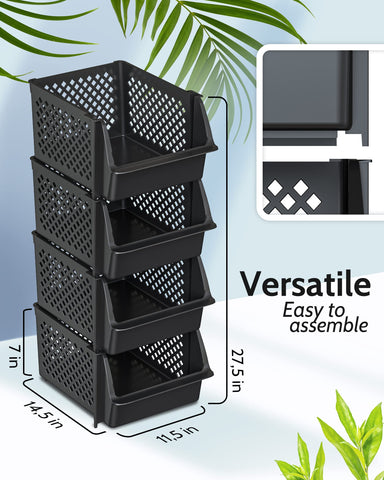 Skywin TidyFriend clear-front bin enables quick pantry access