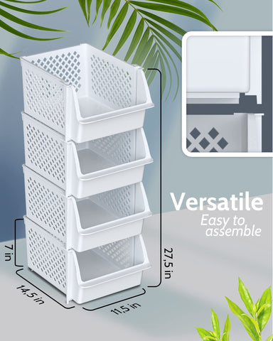 Skywin TidyFriend nestable bin saves space when not in use and stacks neatly