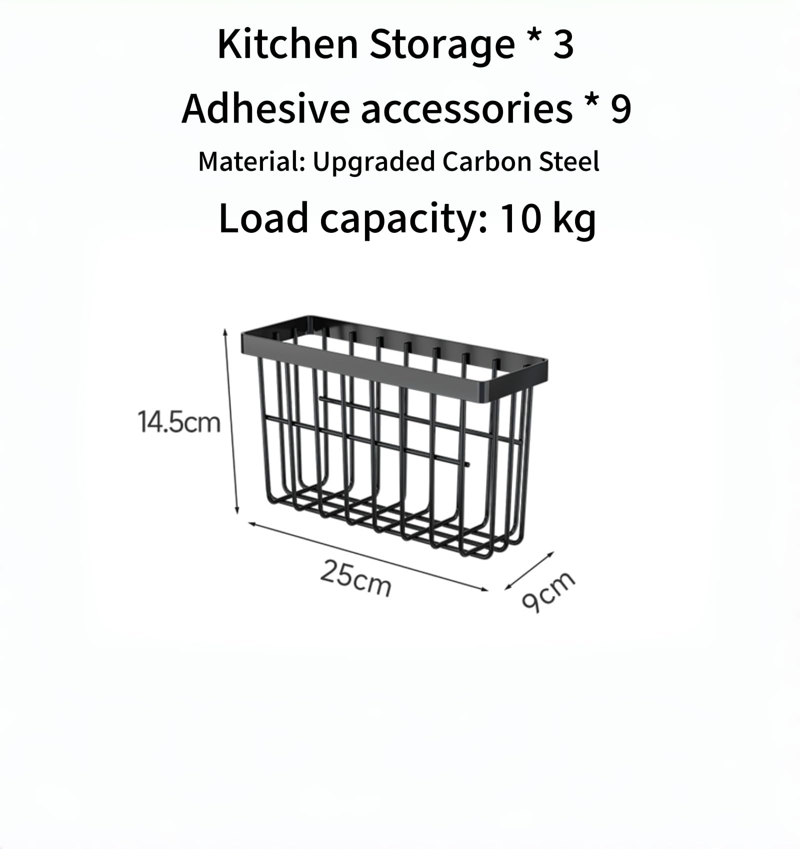 SleekStore desk organizer for office supplies on a cabinet door
