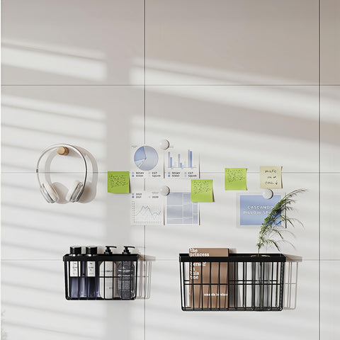 SleekStore 3-piece storage set shown for kitchen, bathroom, and fridge