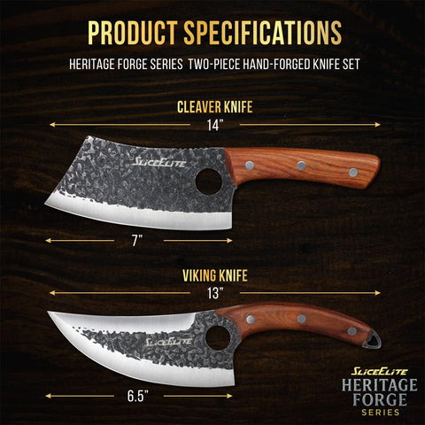 SliceElite blackened-finish-knife-feature combines sleek look with durable engineering.