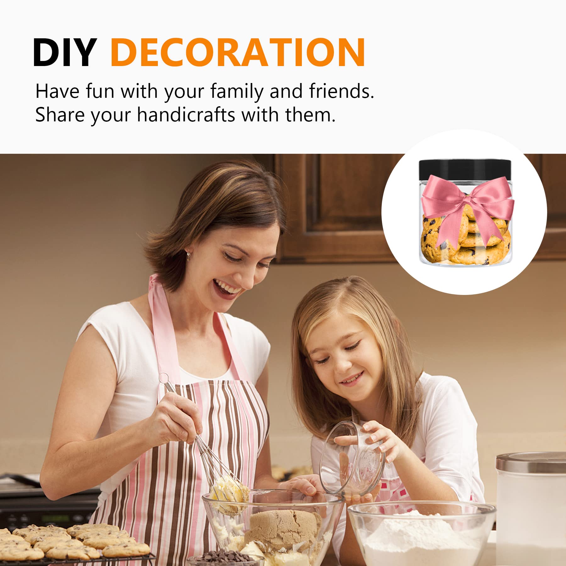 SLifeJars transparent jar body for quick content identification