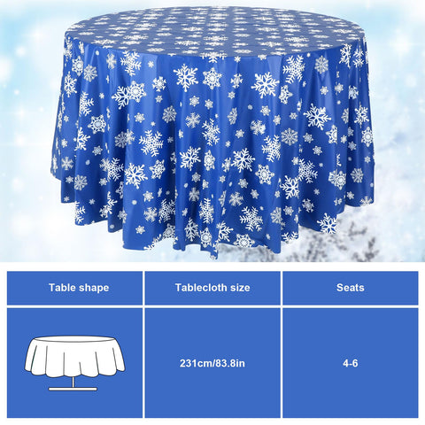 Sliner blue snowflake pattern close-up shows crisp decorative snowflakes for holiday decor.