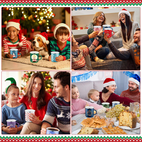 Sliner enamel mug wide mouth supports comfortable sipping