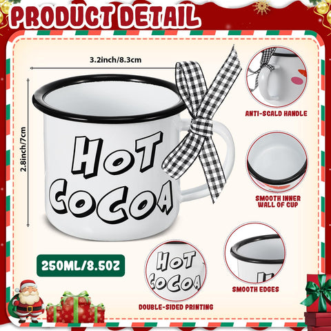 Sliner Let It Snow mug text adds cheerful holiday vibes