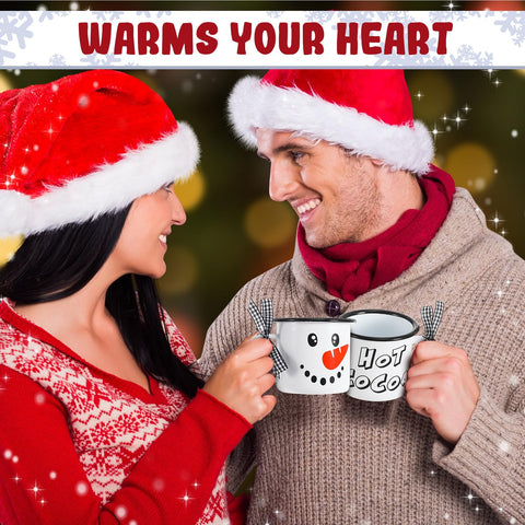 Sliner mini mugs on a tiered tray display for decor