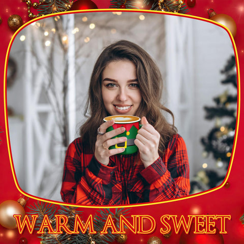 Sliner gift-ready Christmas mug set for friends and family.