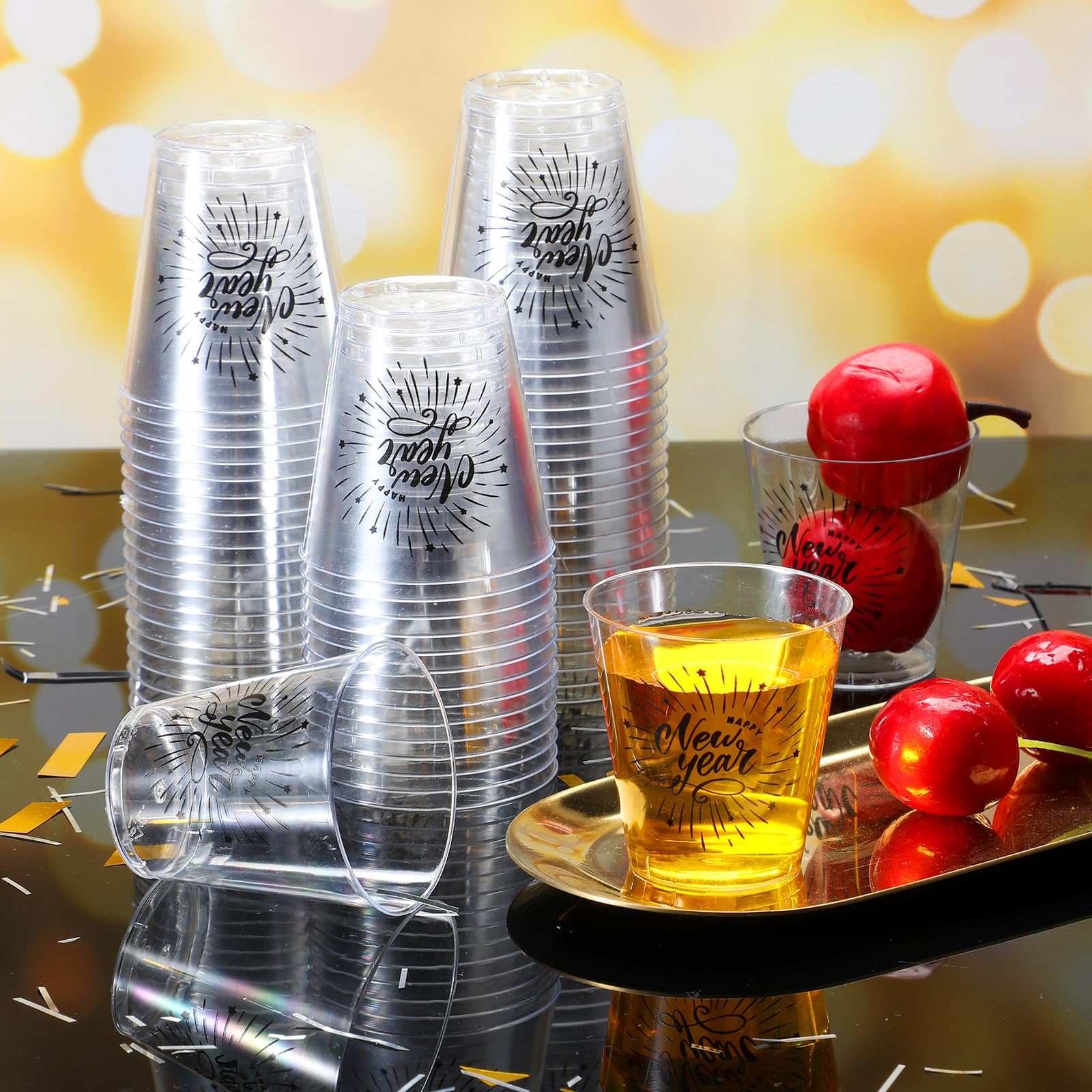 Sliner New Year design cups adding festive flair to beverages