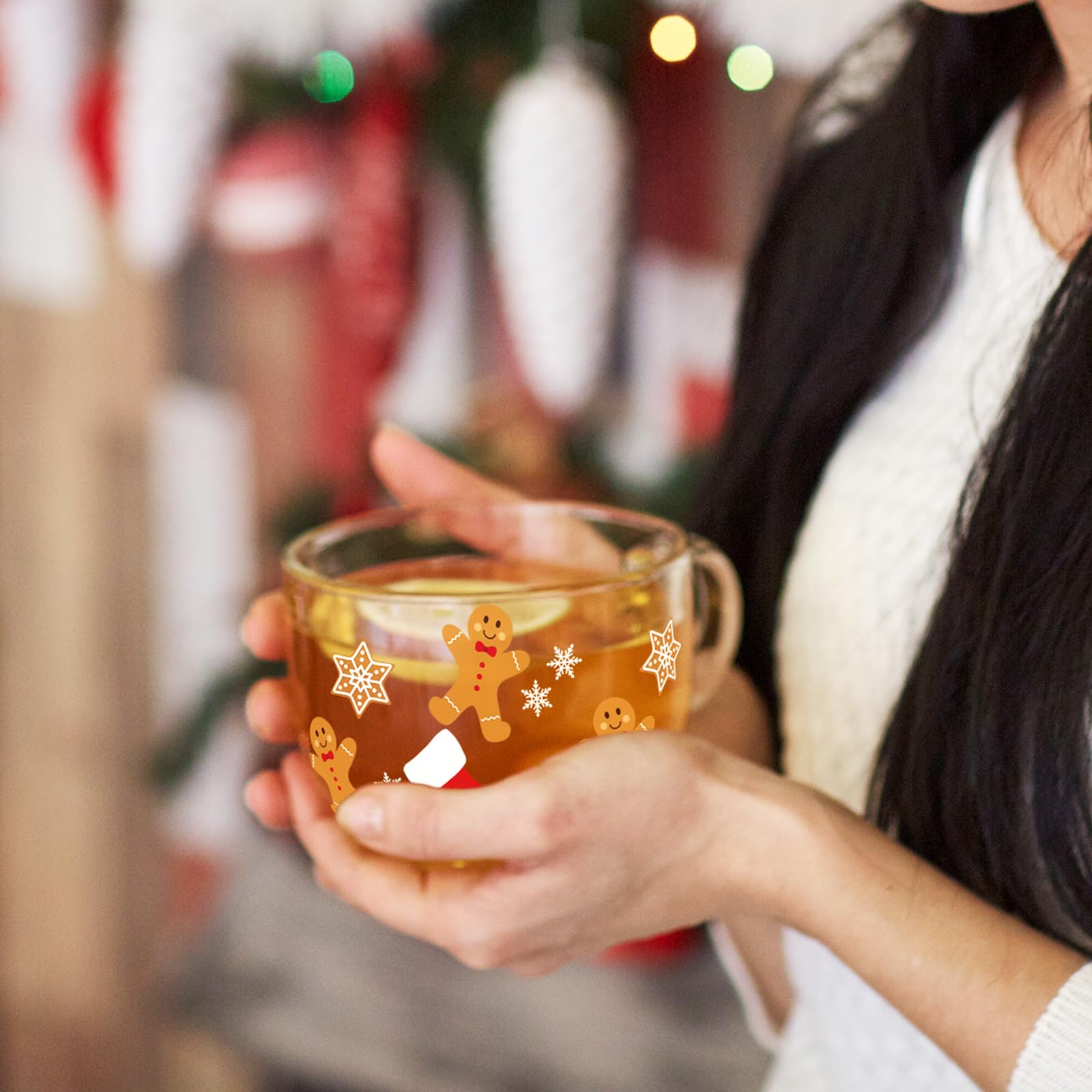 Sliner snowman pattern mug adds seasonal charm to beverages