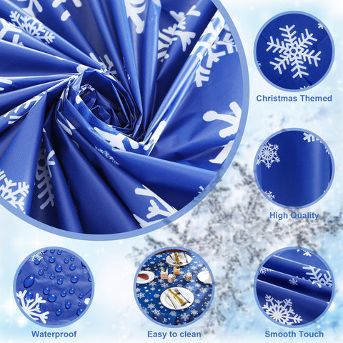 Sliner waterproof plastic material helps protect surfaces during meals and events.