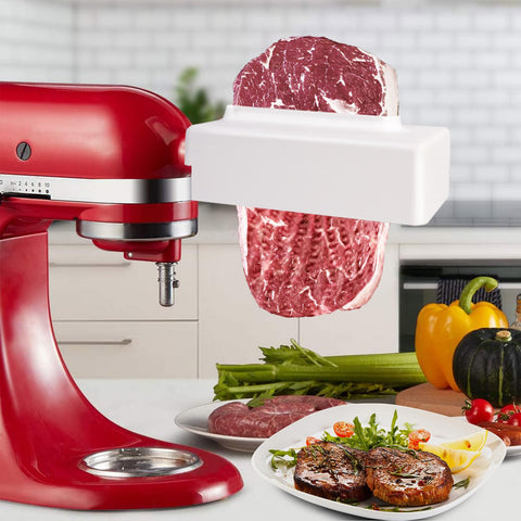 Slltto tenderizes beef and pork, offering texture and use versatility.