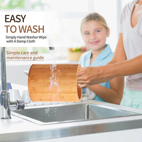 SLNIHAMS countertop organizer keeps tools within reach on the kitchen surface.
