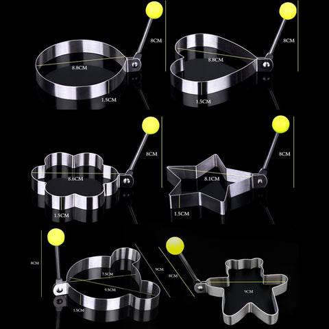 Slomg stainless steel egg form durable and easy to clean