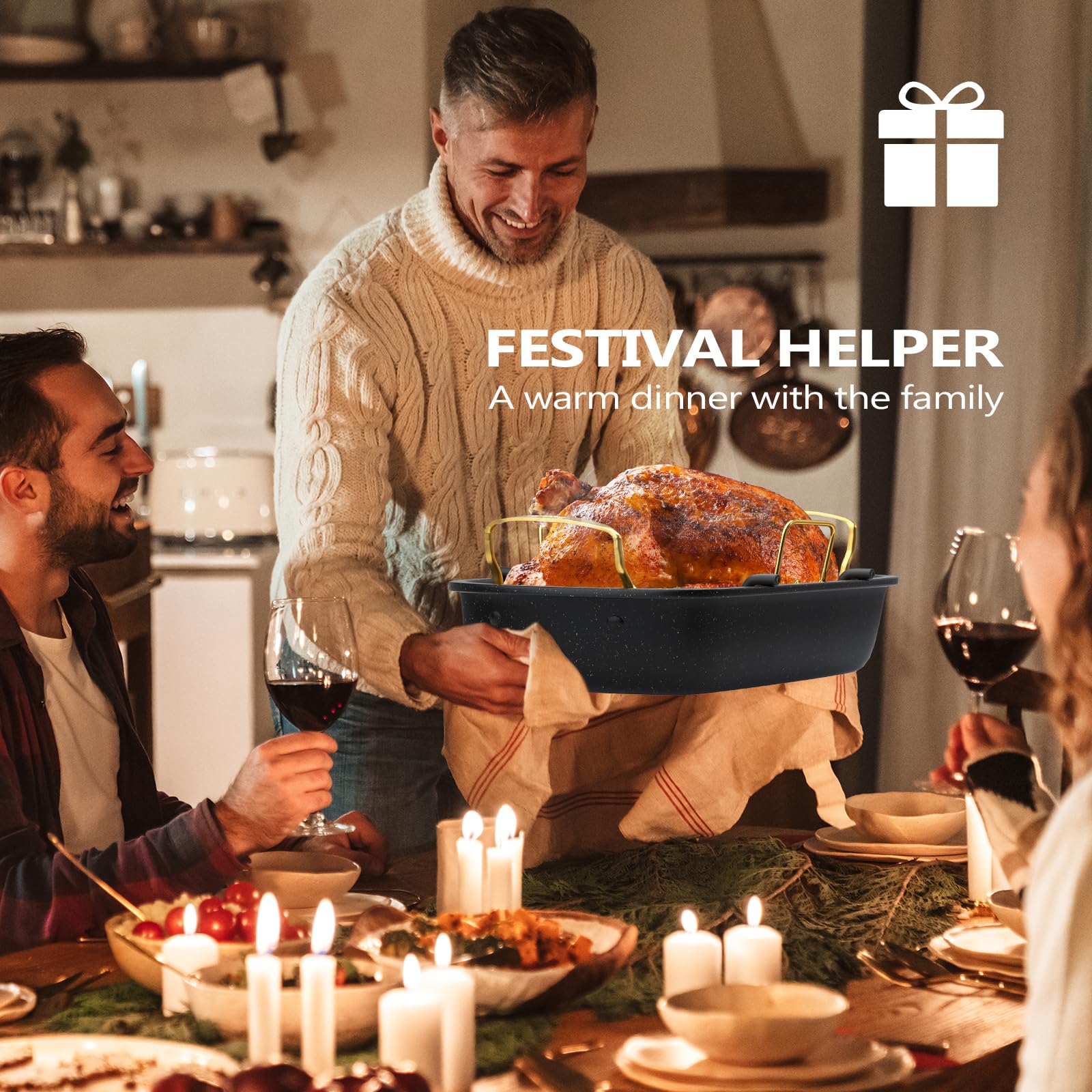 Slow Slog oven-safe up to 450°F for versatile roasts.