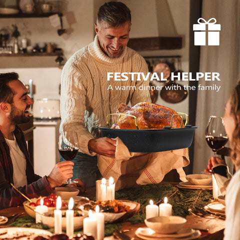 Slow Slog oven-safe up to 450°F for versatile roasts.
