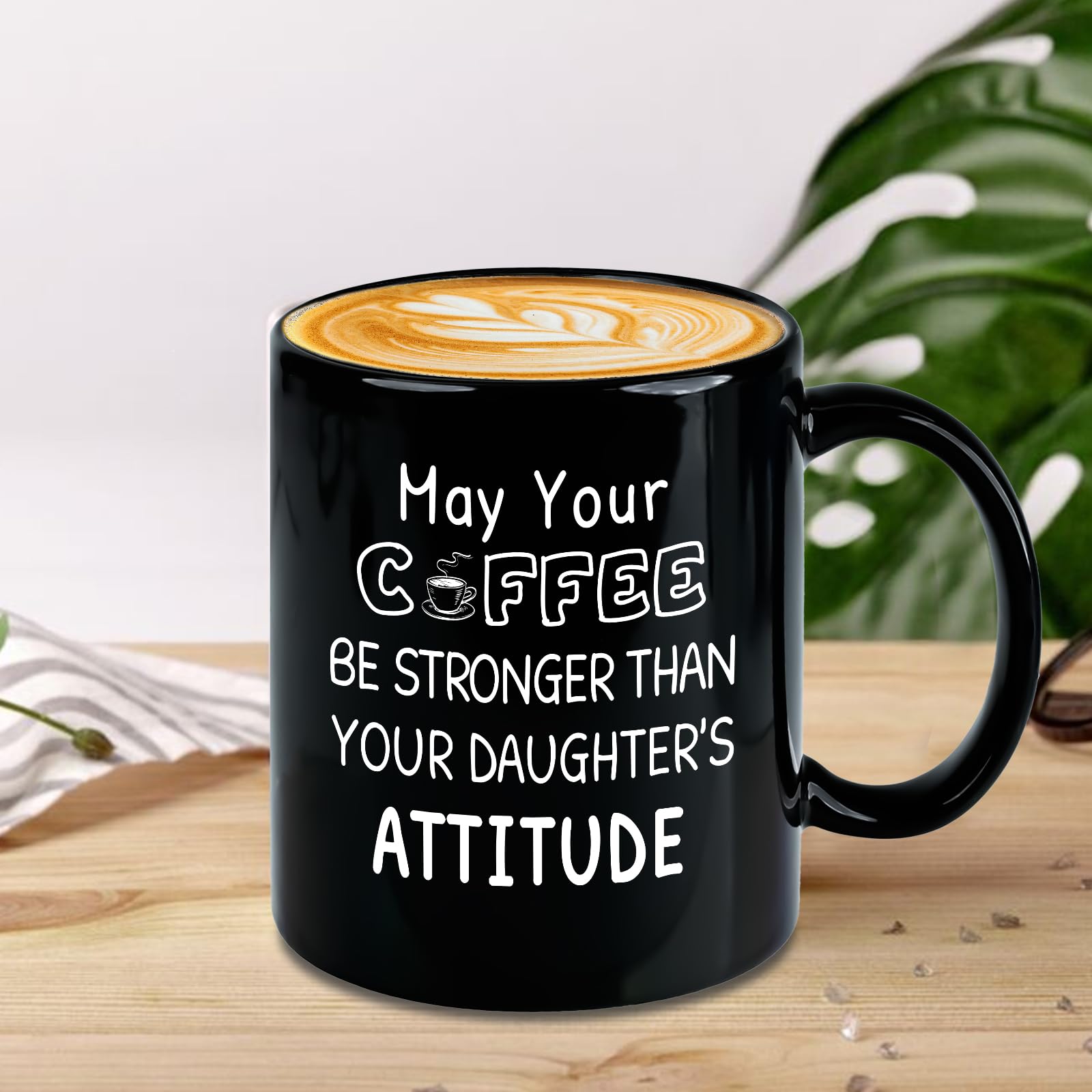 Slugeren durable ceramic 11oz mug, ideal for hot or cold beverages.